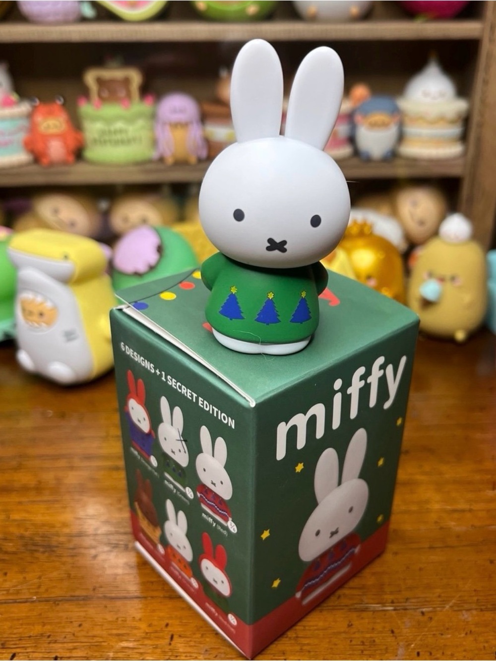 Miffy Blind Box- Holiday Series, Green Miffy